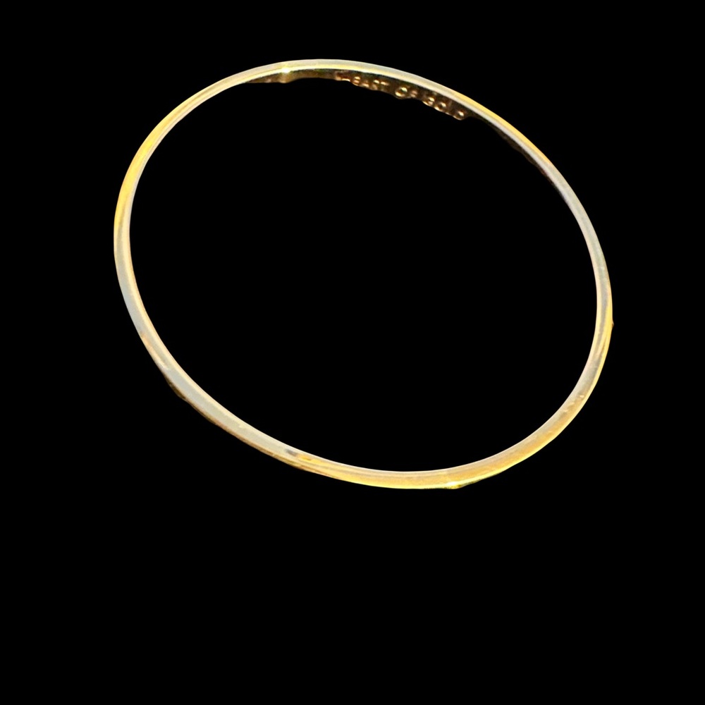 Kate spade gold tone bracelet inscribed Heart of Gold